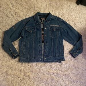 2008 105th anniversary Harley Davidson Denim jacket